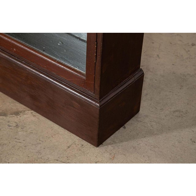 19th Century English Mahogany Glazed Chemist Cabinet, 1880s For Sale - Image 10 of 15
