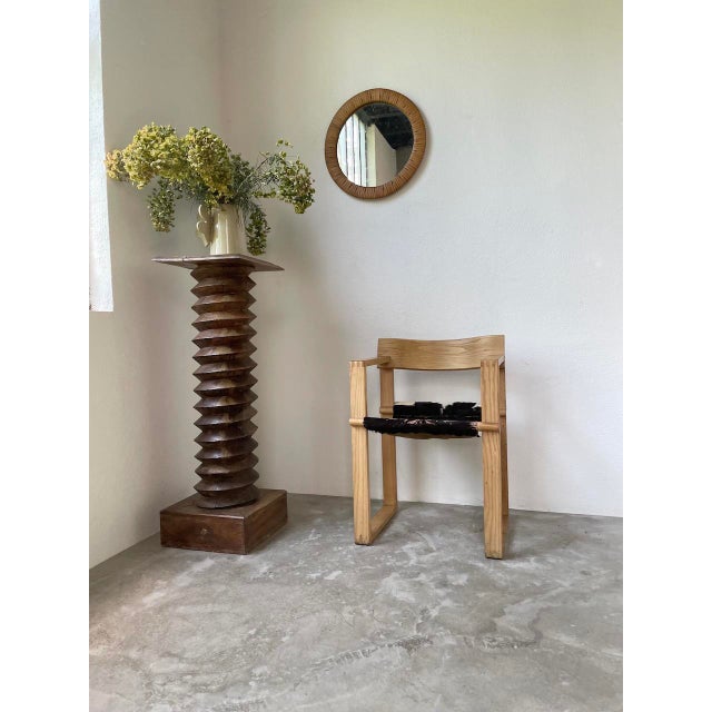 Black Oak Chairs by Ate Van Apeldoorn, 1970s For Sale - Image 8 of 18