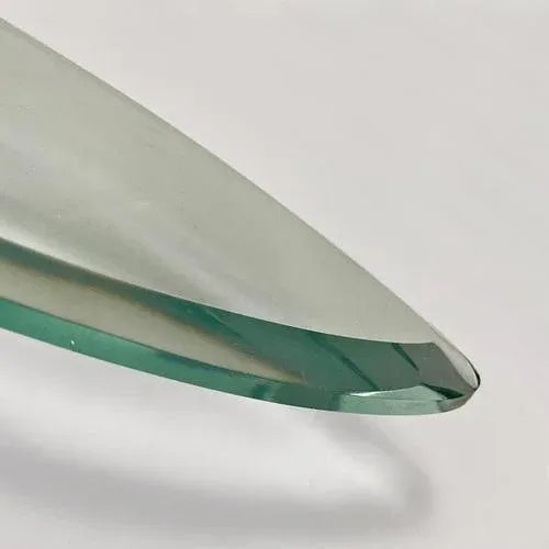 Gray Italian Modern Glass and Brushed Steel Sconces or Wall Lamps attributed to Lumi Milano, 1970, Set of 2 For Sale - Image 8 of 12