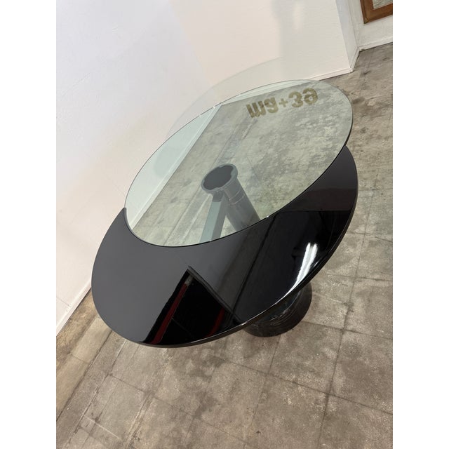 “Moon” Extendable Dining Table by Mario Mazzer for Zanette For Sale - Image 15 of 15