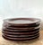 Vintage Italian Vietri Glazed Ceramic Plates - Set of 8 For Sale - Image 11 of 12
