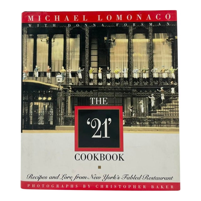 The 21 Club Nyc Restaurant Cookbook 1995 by Michael Lomonaco For Sale