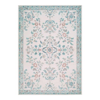 Lavable Machine Woven Rug Coral 2x3 For Sale