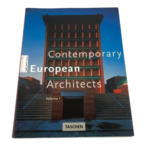 Contemporary European Architects Paperback by Wolfgang Amsoneit 1st Ed. 1994
