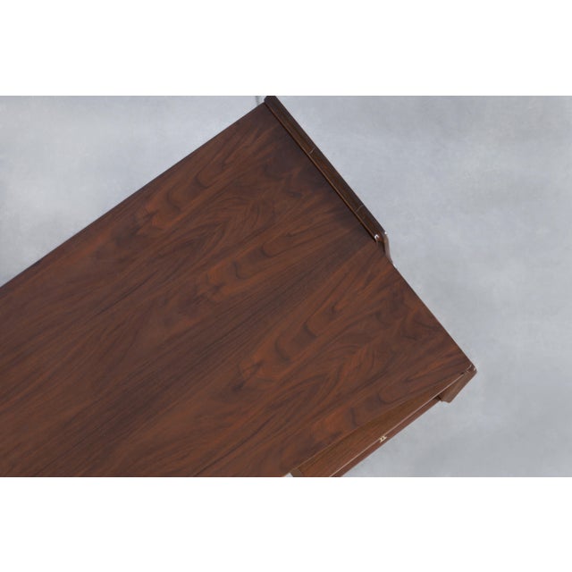 1960s Vintage Walnut “Mainline” Desk by Hooker Furniture For Sale - Image 13 of 13
