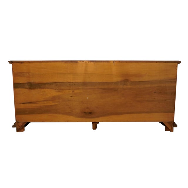 Sumter Cabinet Solid Oak Italian Mediterranean Style 74" Triple Door Dresser For Sale - Image 11 of 12