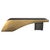 Art Deco "Segno Di Rasoio" Bench With Bronze, Hand Made For Sale - Image 3 of 6