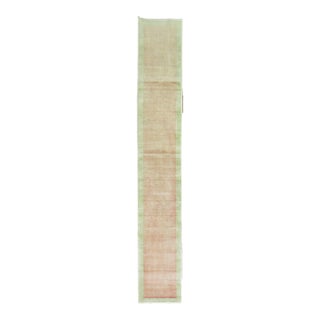 Mid 20th Century Anatolian Minimalist Runner rug no.30770 For Sale