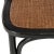 2020s 18''H X Back Farmhouse Side Chair in Distressed Hickory & Medium Brown - a Pair For Sale - Image 5 of 7