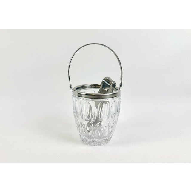 Mid-Century Modern German Lead Crystal Ice Bucket from Nachtmann, 1960s For Sale - Image 3 of 8