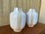 A Pair of Mid-Century Modern Two-Tone Studio Pottery Ceramic Vases.Circa 1970s For Sale - Image 4 of 18