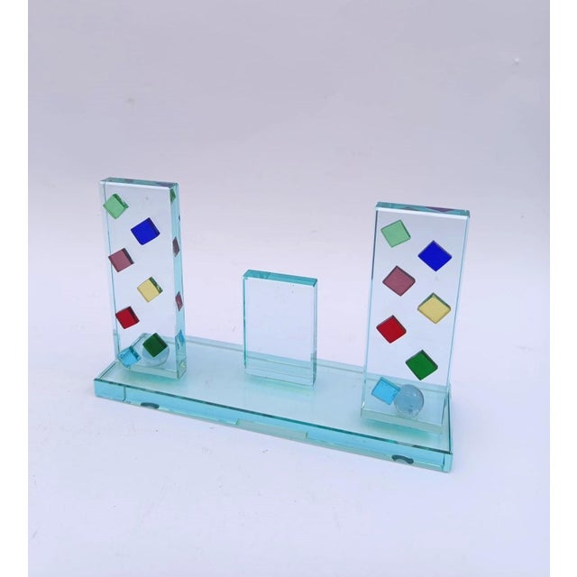 Glass Photo Frame from Ovodomo, Italy, 1990s For Sale - Image 4 of 10