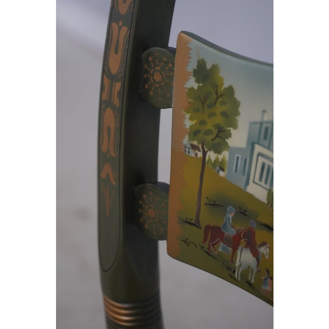 Hitchcock Andrew Jackson Bicentennial Edition Cane Seat Side Chair For Sale In Philadelphia - Image 6 of 18