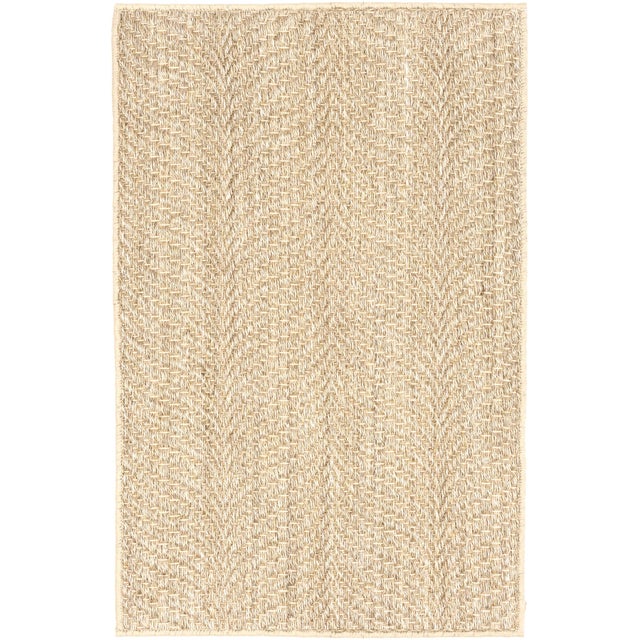 2020s Dash & Albert by Annie Selke Wave Sand Woven Sisal Rug, 7' 6" x 9' 6" For Sale - Image 5 of 5