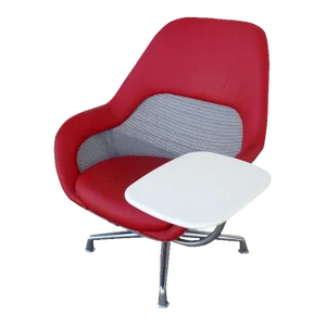 Steelcase I2i Collaborative Ergonomic Dual Swivel Lounge Chair With Tablet