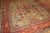 A square size green ground Antique Oushak Carpet from the 1900's