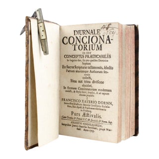 Francisco Xaverio Dornn - Diurnale Concionatorium, 1753 For Sale