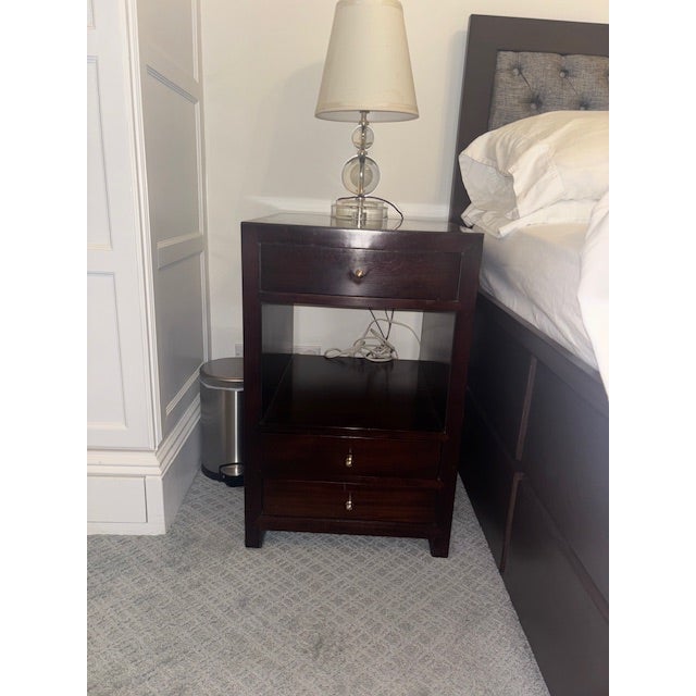 Transitional 2 Baker Milling Road Night Stands For Sale - Image 3 of 4