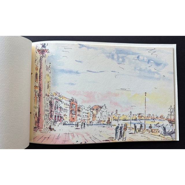 Complete Portfolio of 14 Venetian Color MCM Prints by Antonio Lucardo Reproduction For Sale - Image 13 of 18