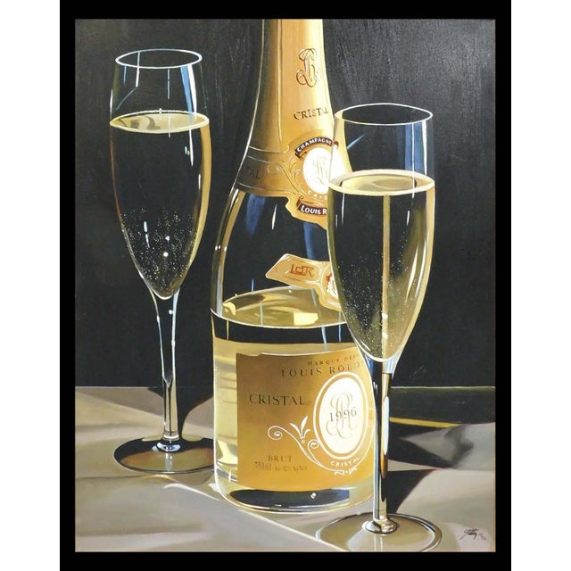 "Champagne of Kings" SOLD OUT PIECE!! Hand signed by the artist Original Limited Edition Giclée on Canvas Hand Signed and...
