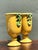 Vintage Italian Pedestal Ceramic Vases With Bow Detail For Sale - Image 9 of 12
