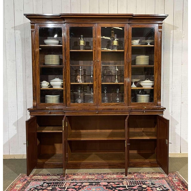 19th Century Victorian Bookcase in Mahogany For Sale - Image 17 of 18
