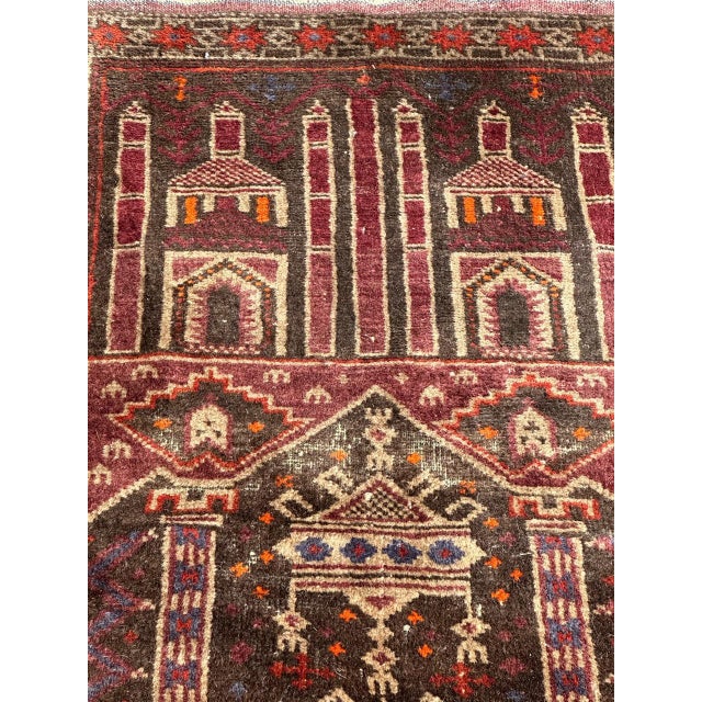 Textile Mid-Century Tribal Baluch Rug from Bobyrugs, 1960s For Sale - Image 7 of 18