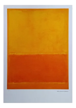 Mark Rothko, Composition, 1980s, Lithograph