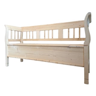 Rustic Wood Kitchen Bench For Sale