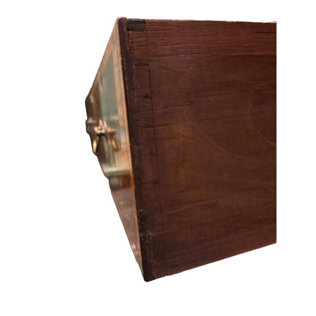 18th Century Antique English Georgian Mahogany Bureau Bookcase With Astragal Glass Doors, Late 18th Century For Sale - Image 5 of 13