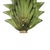 Floral Murano Glass Wall Sconces in Green, 2000, Set of 2 For Sale - Image 10 of 11