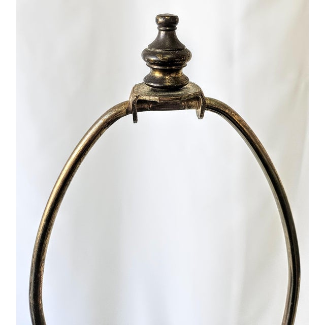 Vintage Chinese Hat Stand Hexagonal Ceramic Table Lamp Chairish