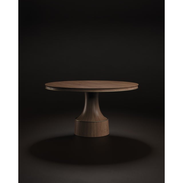 Wood Buck Dining Table by Porus Studio For Sale - Image 7 of 8