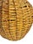 Wood Antique Large Size French Provincial Wicker and Glass Demijohn For Sale - Image 7 of 14