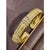Judith Ripka Hinged Gold & Diamond Bangle Bracelet 18 Kt Yellow Gold 66 Gm For Sale - Image 4 of 17