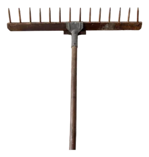Antique Wooden Hay Rake