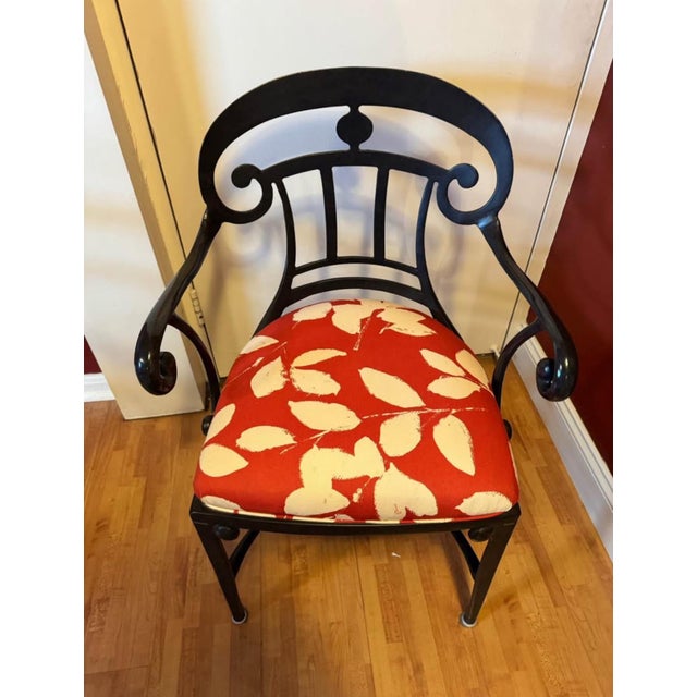 1970s 1970s Mid-Century Indoor/Outdoor Table & Chair Set of 5 For Sale - Image 5 of 11