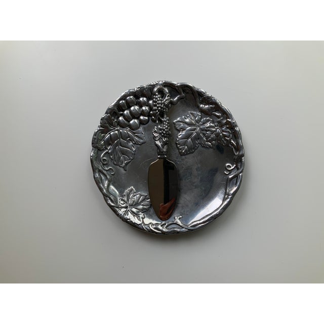 Arthur Court Vintage Arthur Court Cheese Serving Set- 2 Pieces For Sale - Image 4 of 10