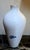 Traditional Vintage Miessen Floral Blue and Gold on White Vase For Sale - Image 3 of 6