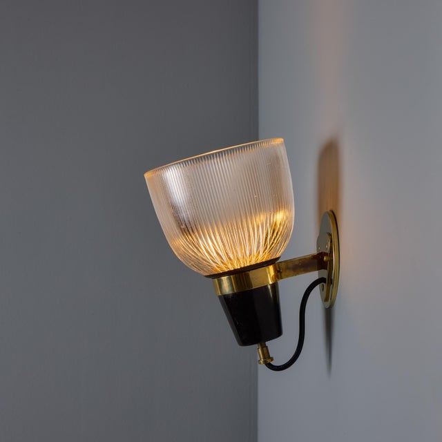 Mid-Century Modern 1950s Ignazio Gardella Lp5 'Coppa Aperta' Sconce for Azucena For Sale - Image 3 of 18