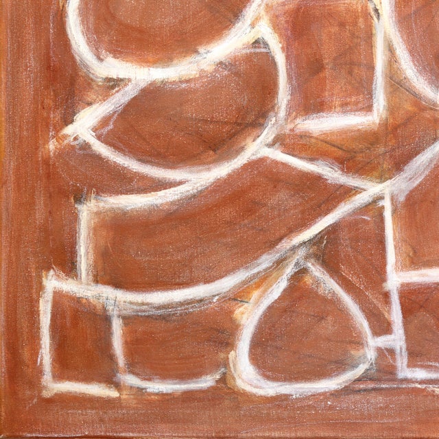 2020s Burning Memories - Original Large Abstract Expressionist Oil Painting on Canvas For Sale - Image 5 of 9
