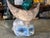 Rare Venetian Baroque Style Handmade Paper Mache Silver Gilded & Painted Moon Mask For Sale - Image 9 of 11