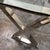 Silver Pottery Barn Ava Metal + Glass Desk For Sale - Image 8 of 12