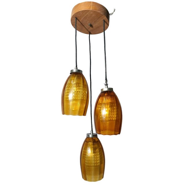 Danish Cascade Ceiling Lamp For Sale - Image 4 of 8