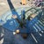 1980s Bamboo Pencil Reed Round Glass Dining Table For Sale - Image 5 of 12