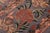 1990s Art Nouveau 1990's Floral Pak-Persian Gray/Pink Wool Round Rug - 8'1'' X 8'3'' For Sale - Image 5 of 8