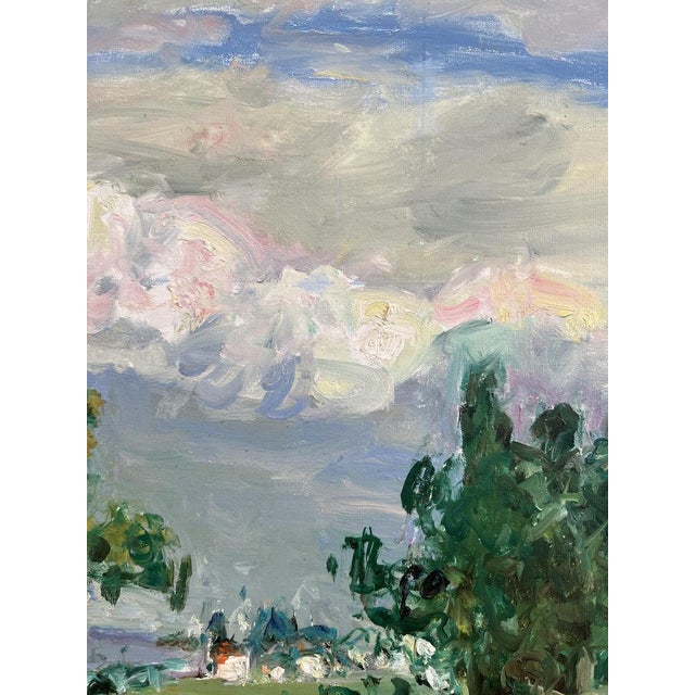 Paul Mathey, Printemps, Oil on Canvas For Sale - Image 7 of 11