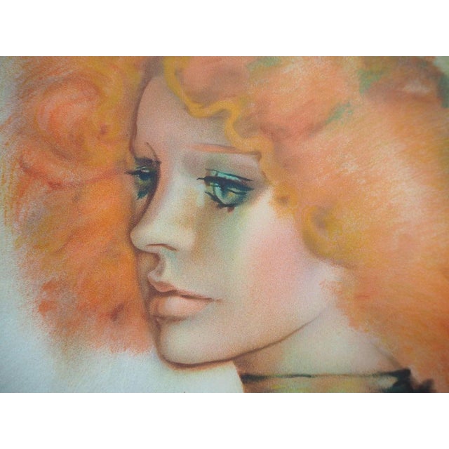 Modern Imai Sachiko, Femme de l'été, Lithograph For Sale - Image 3 of 6