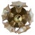 Mid-Century Amber Murano Glass Sputnik Flower Ceiling from Sische, 1960s For Sale - Image 11 of 11