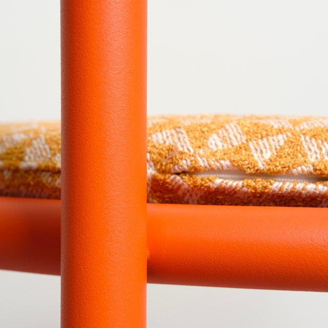 Orange Locus Solus Armchairs by Gae Aulenti for Poltronova, Italy, 1967, Set of 6 For Sale - Image 16 of 18